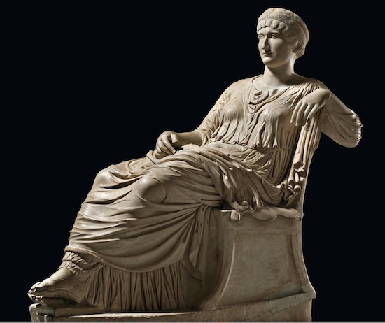 Elena, madre de Constantino. Foto: Zeno Coalantoni/Museos Capitolinos