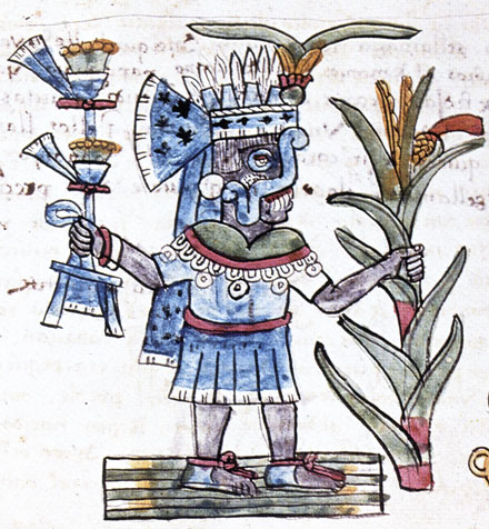 Tlaloc. Codex Magliabechiane 