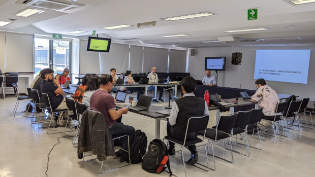 Taller CRM. Instituto de Investigaciones Estéticas de la UNAM. Ciudad de México, mayo de 2024. Foto: Betsabé Miramontes
