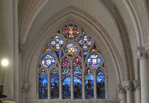 Catedral de Toledo, España. Vitral