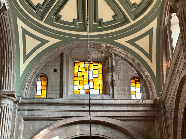 Catedral de México. Vitrales de Mathias Goeritz