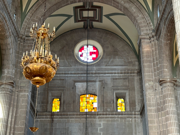 Catedral de México. Vitrales de Mathias Goeritz