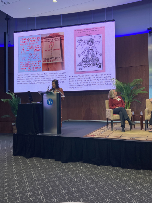 Participación de Adriana Solís en el Simposio Internacional Material Culture Studies, en la Universidad de Delaware en Newark el 26 de abril de 2024