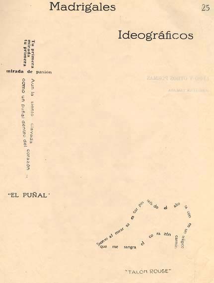 Madrigales ideográficos